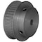B&B Manufacturing 44-3M09M6FA6, Timing Pulley, Aluminum, Clear Anodized,  44-3M09M6FA6 - alternate 2